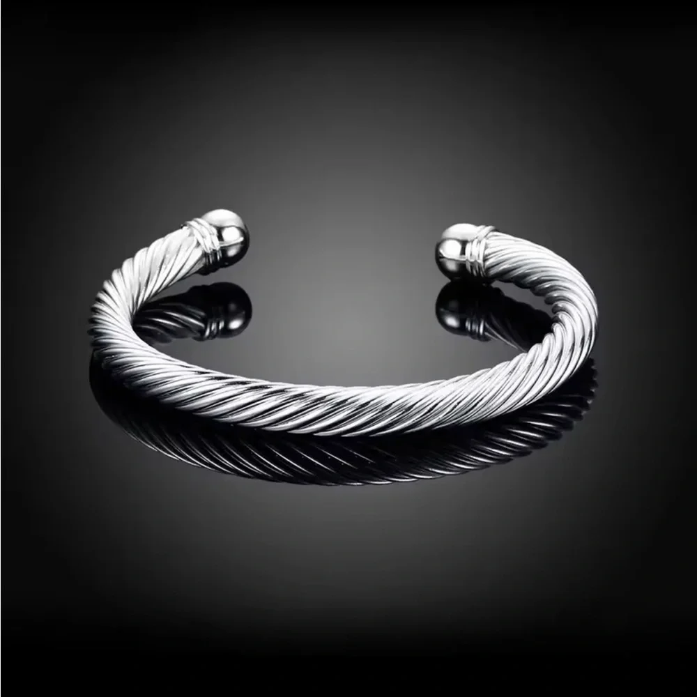 Anthropologie elegant silver